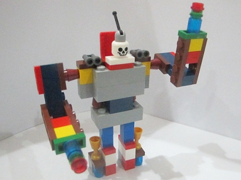 Easy best sale lego robot